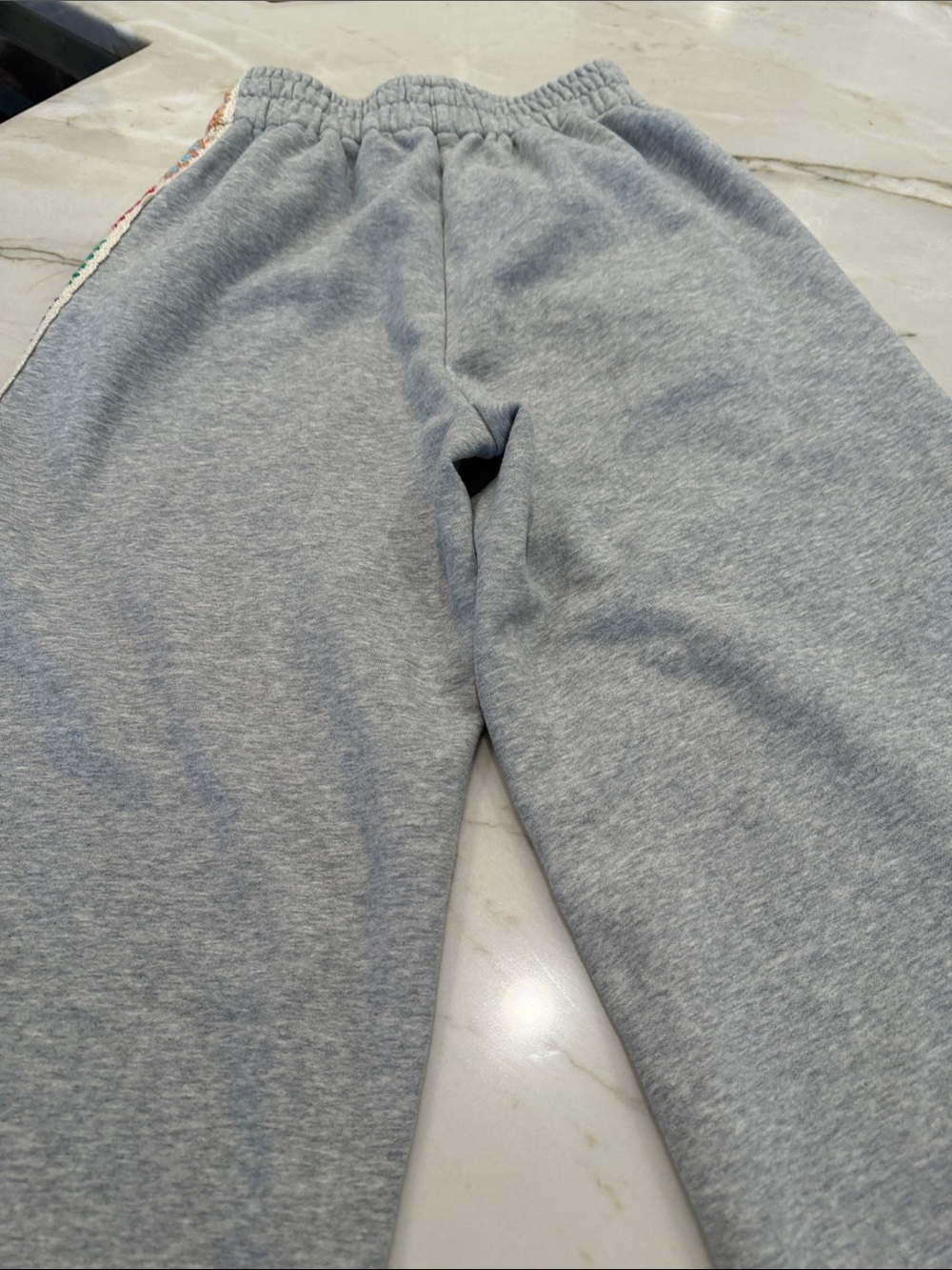 Natural Life Boho Embroidered Sweatpants. - Picture 7 of 8